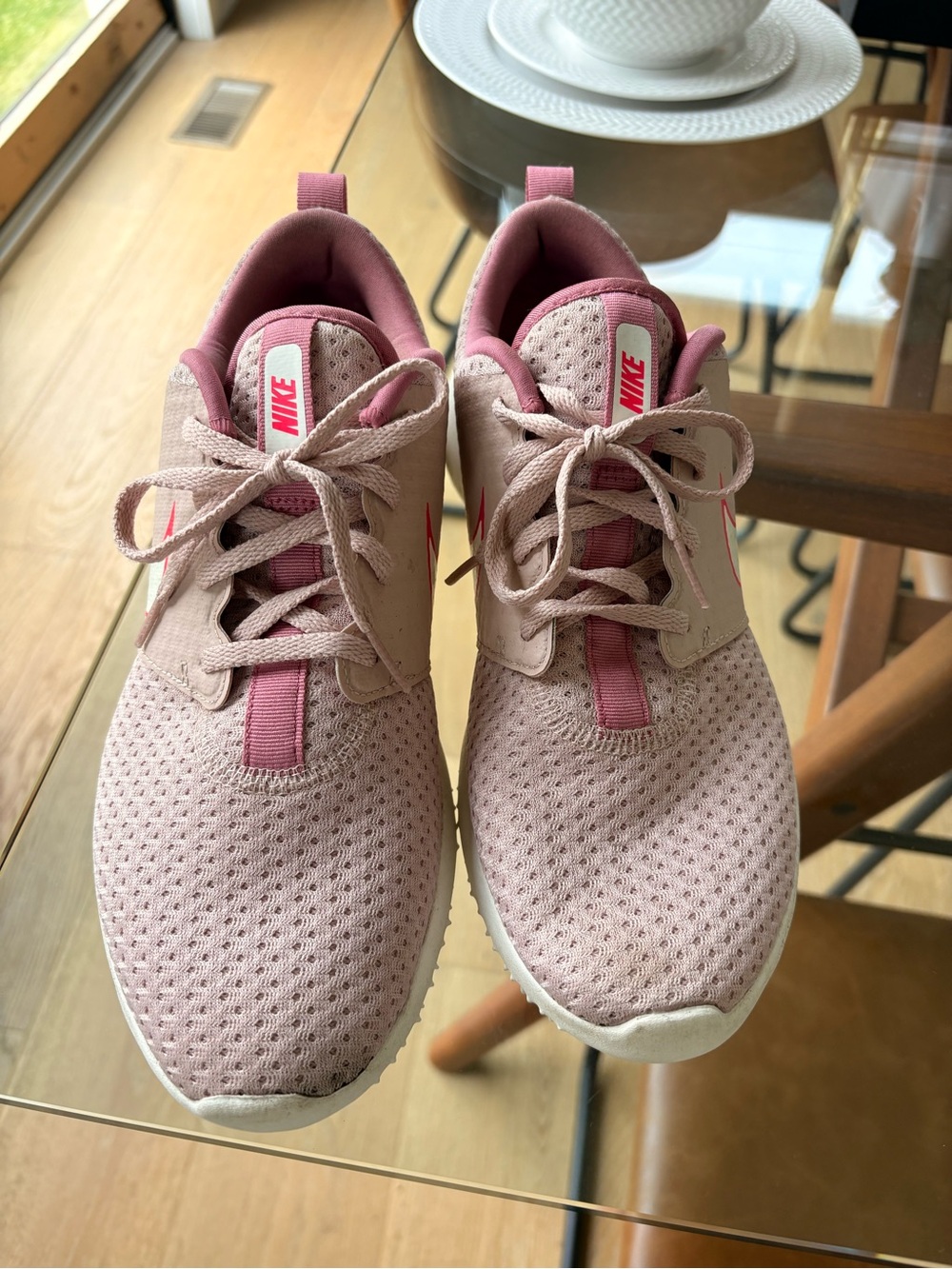 Nike Women's Dusty Pink Mesh Golf ⛳️ Sneakers